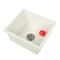Кварца шара глубины 200mm кухонная раковина квадратного каменная для минимального шкафа