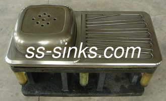 Оборудовать заливки формы алюминия магния прессформы кухонной раковины SKD61 8407