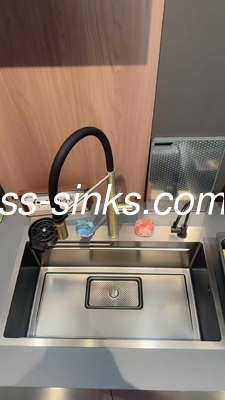 Нержавеющая сталь 304 бар однокупальная Modern Top Mount Кухонный раковина