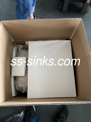 0.7mm отполированная кухонная раковина 60*43cm нержавеющей стали Undermount