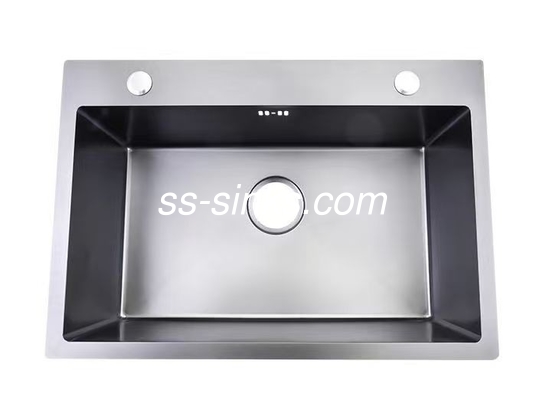 Польская отделка Topmount Кухонный раковина с 1 чашей OEM внешние размеры включены