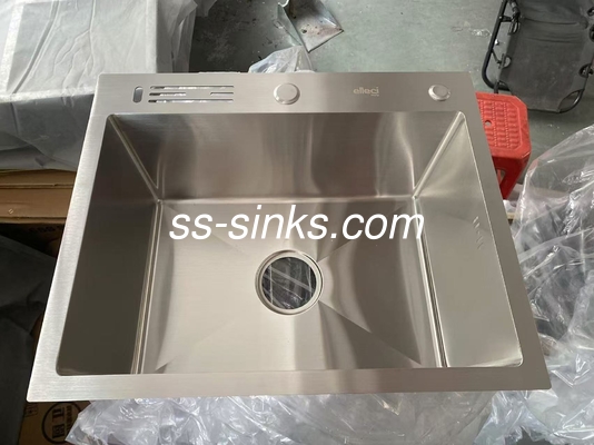 K-20000 Topmount Кухонный раковина с 1 краном отверстие и глубина чаши 21 см