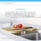 Имперский домашний набор разделочных досок аксессуаров 25mm кухонной раковины деревянный