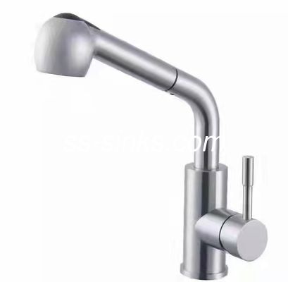 Faucet нержавеющей стали 1.8GPM горячий и холод вытягивают вниз Faucet кухни